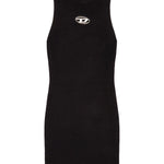 Abito M-Onervax con collo alto  in nero Diesel - donna 