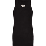 Abito M-Onervax con collo alto  in nero Diesel - donna 
