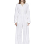 Tuta a maniche lunghe drew in bianco Th Latest - donna 
