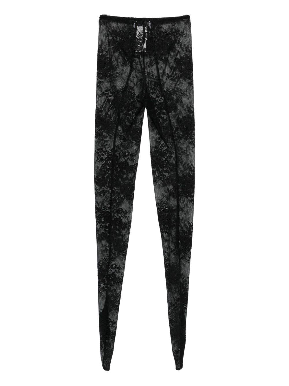 Pantaloni skinny in nero Giuseppe di morabito - donna 