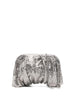 Clutch Venus piccola con cristalli in argento Benedetta Bruzziches - donna