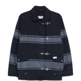 Giacca 4 Ganci a righe in blu Fay - uomo 
