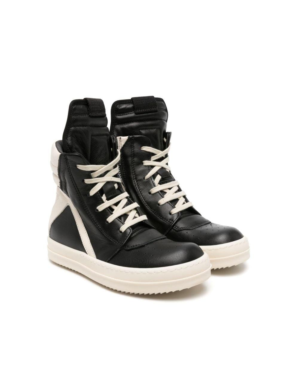 Sneakers Geobasket in nero - bambino 