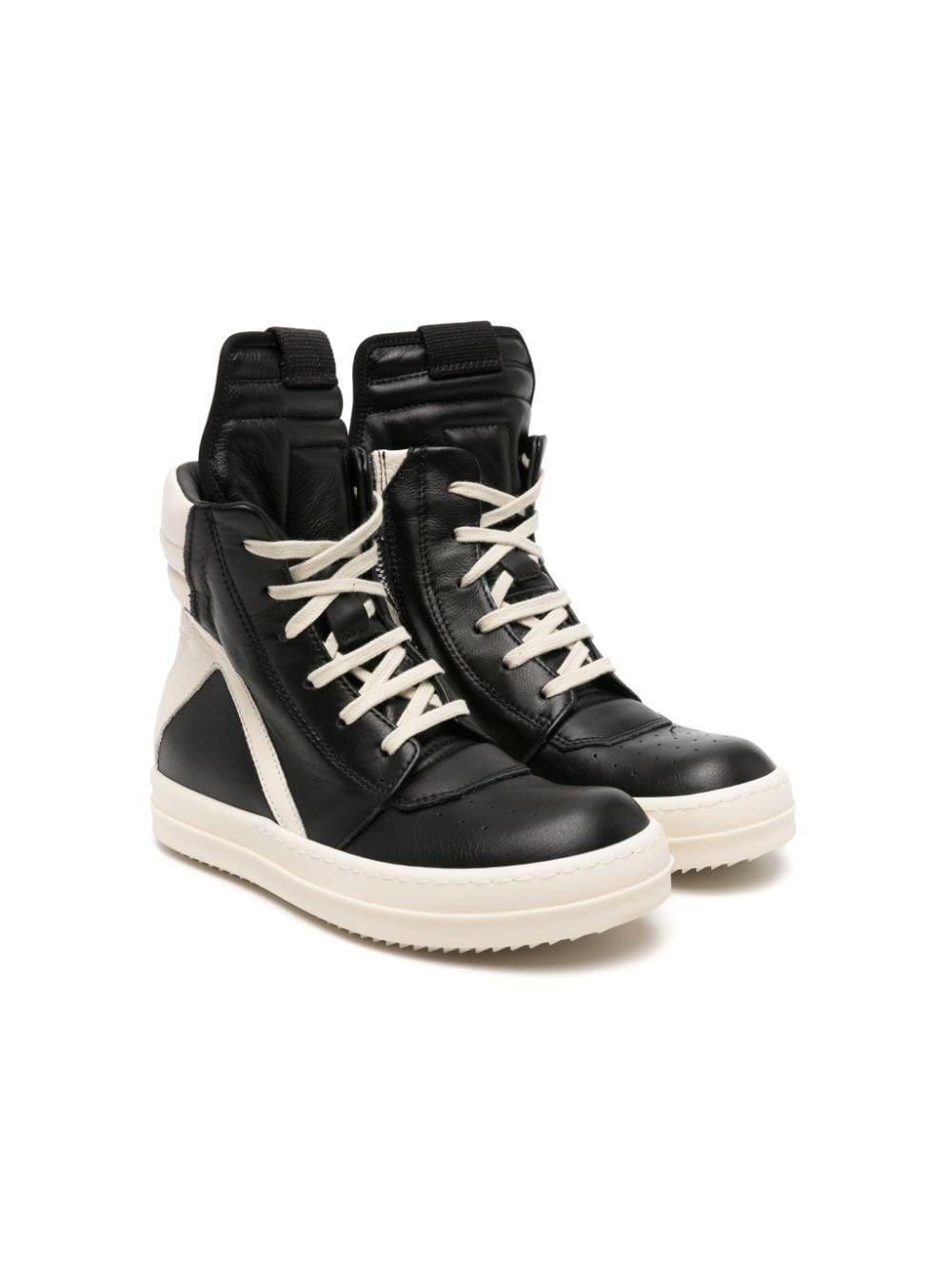Sneakers Geobasket in nero - bambino 