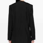 Blazer doppiopetto in nero Philosophy Di Lorenzo Serafini - donna 
