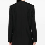 Blazer doppiopetto in nero Philosophy Di Lorenzo Serafini - donna 
