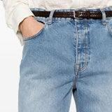Jeans a gamba dritta in blu Simkhai - donna 