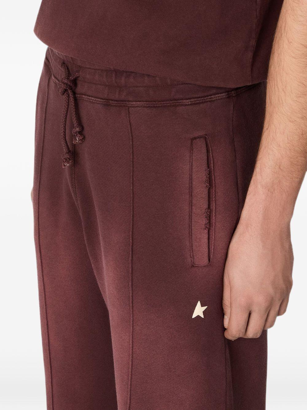 Pantaloni sportivi star in marrone 
