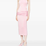 Abito midi avvitato in rosa Alex Perry - donna 