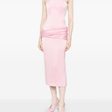 Abito midi avvitato in rosa Alex Perry - donna 