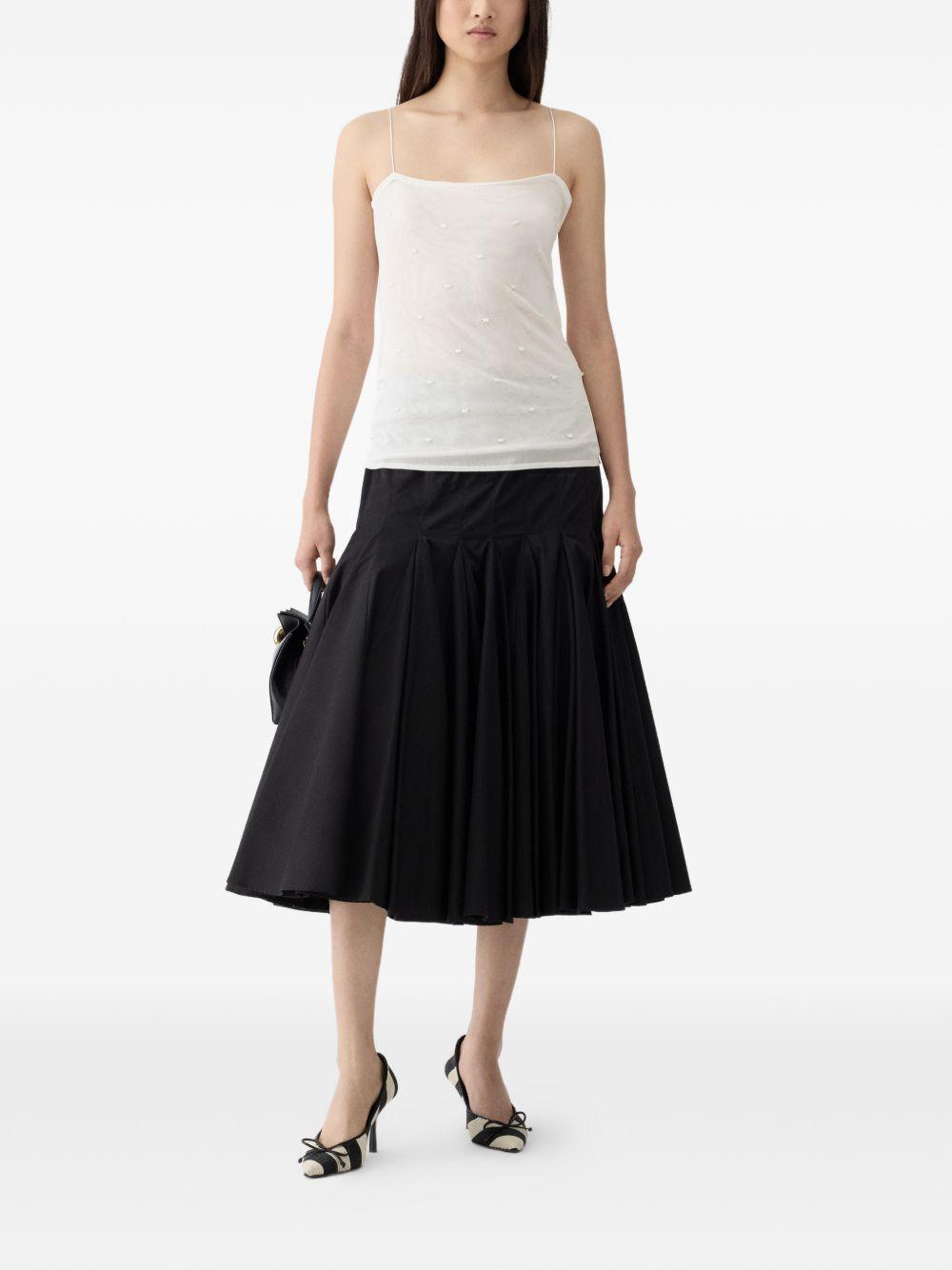 Canotta La Plumetis in bianco Jacquemus - donna 