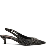 Décolleté con tacco d-venus sb in nero Diesel - donna 