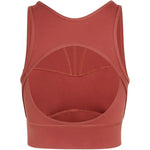 Top corto in rosa cripolla Adidas By Stella Mc Mcartney - donna 