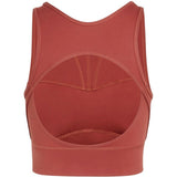 Top corto in rosa cripolla Adidas By Stella Mc Mcartney - donna 