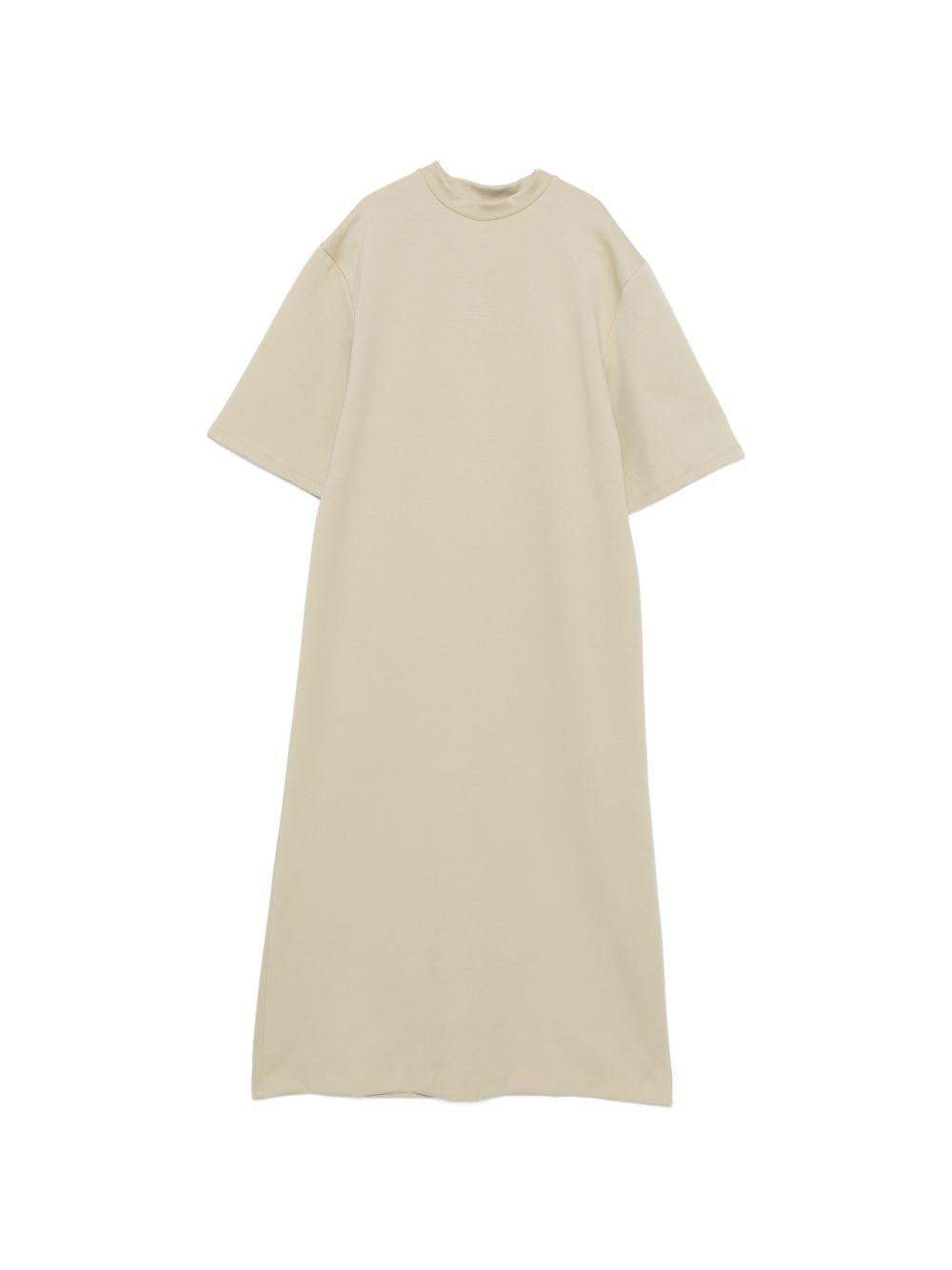 Abito t-shirt in beige WARDROBE.NYC - donna 