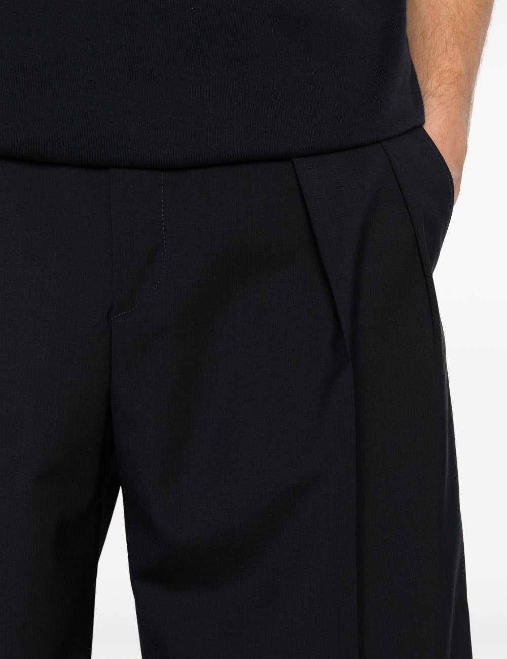 Pantaloncini con bottoni a pieghe in blu Briglia 1949 - uomo 