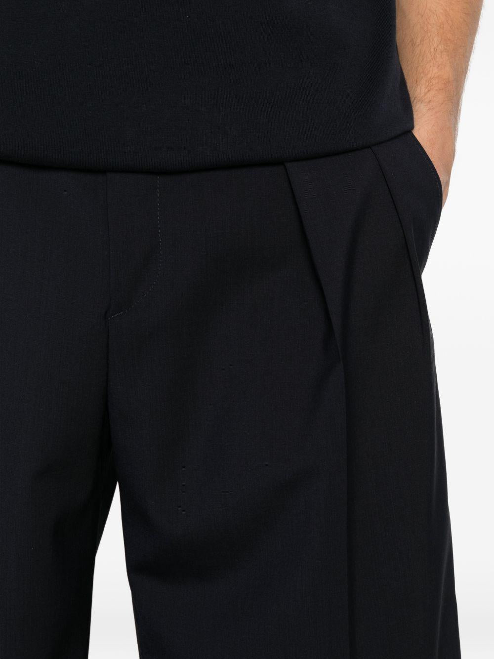 Pantaloncini con bottoni a pieghe in blu Briglia 1949 - uomo 