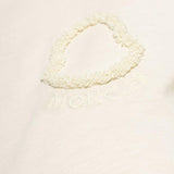T-shirt con logo in bianco Moncler - donna 