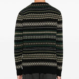 Maglione con ricami case fair in nero Barbour - uomo 