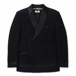 Blazer doppiopetto in nero Junya Watanabe - uomo 