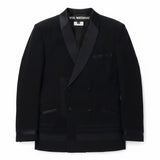Blazer doppiopetto in nero Junya Watanabe - uomo 