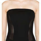 Corsetto in mesh senza spalline in nero Alex perry - donna 
