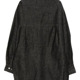 Camicia denim a maniche lunghe herculean in grigio Entire studios - unisex 