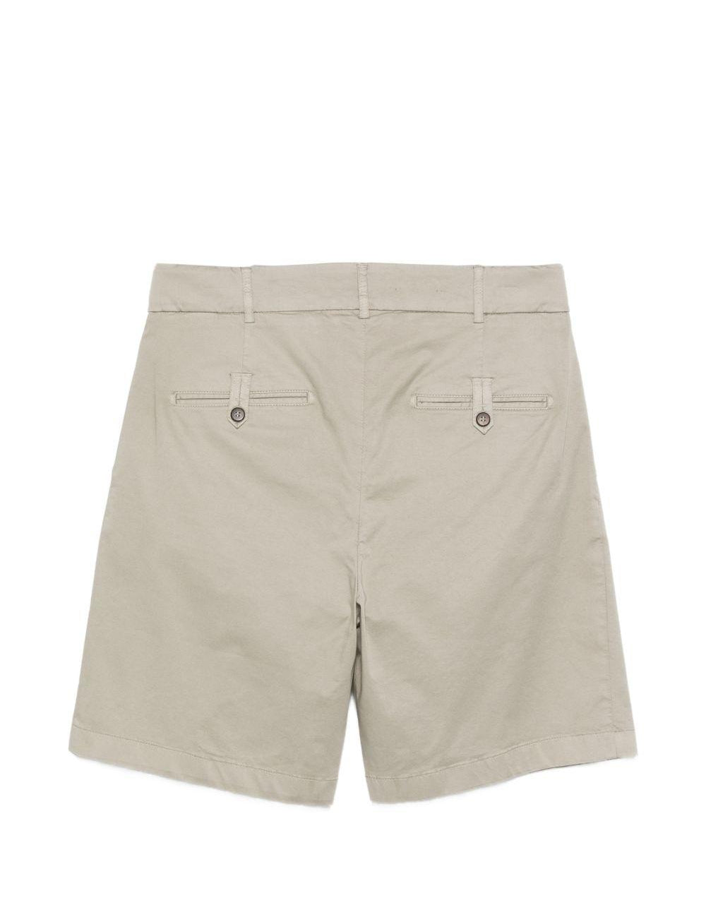 Shorts in cotone in verde Eleventy - uomo 
