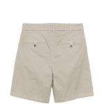Shorts in cotone in verde Eleventy - uomo 