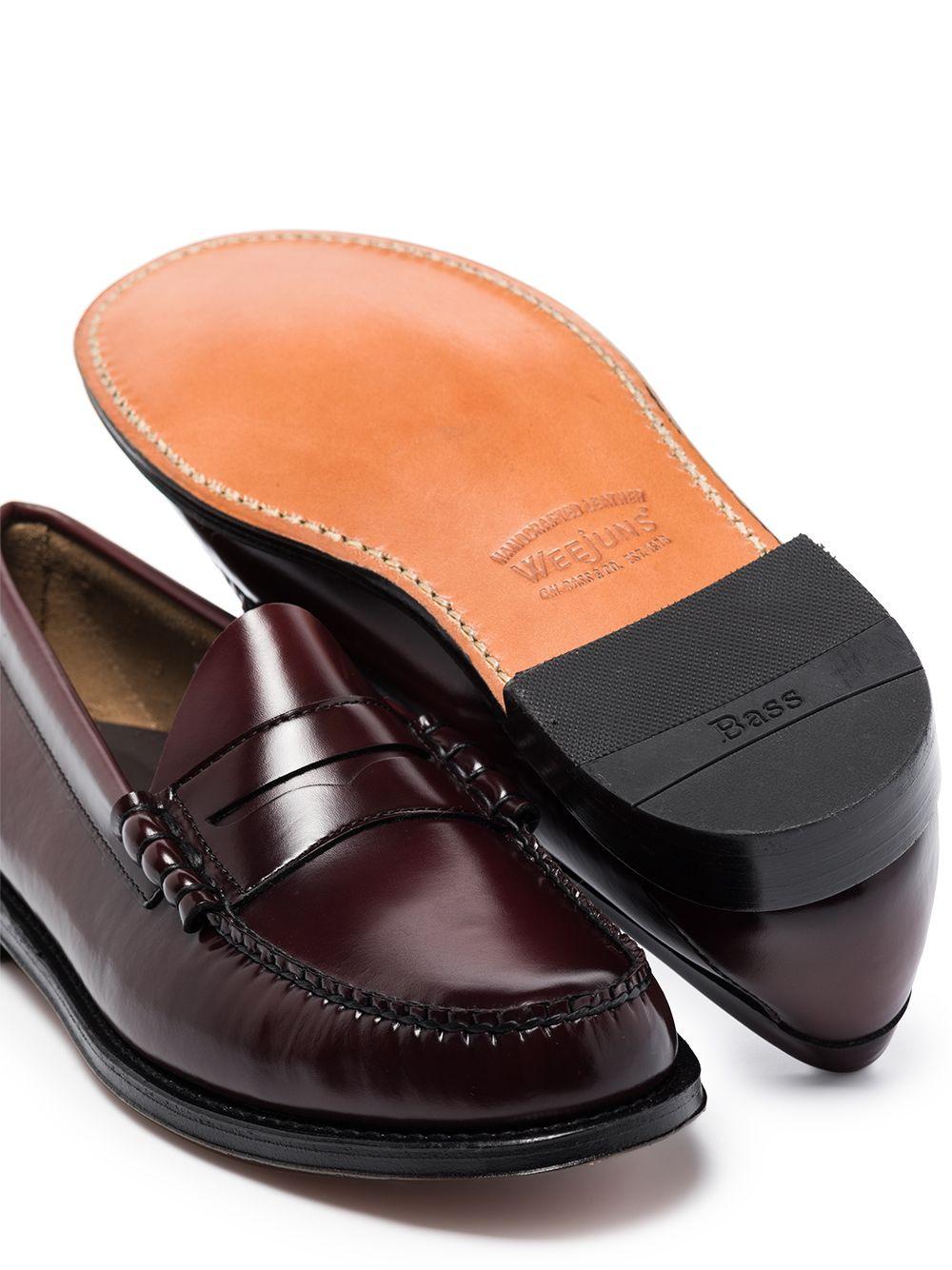 Mocassini Weejuns Larson in bordeaux Gh bass - uomo 