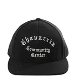 Cappello da baseball con ricamo in nero Willy chavarria - uomo 
