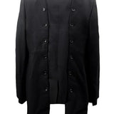 Blazer asimmetrico monopetto in nero Comme des Garçons Homme Plus - uomo 