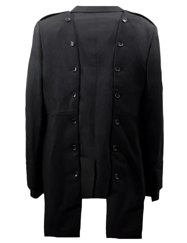 Blazer asimmetrico monopetto in nero Comme des Garçons Homme Plus - uomo 
