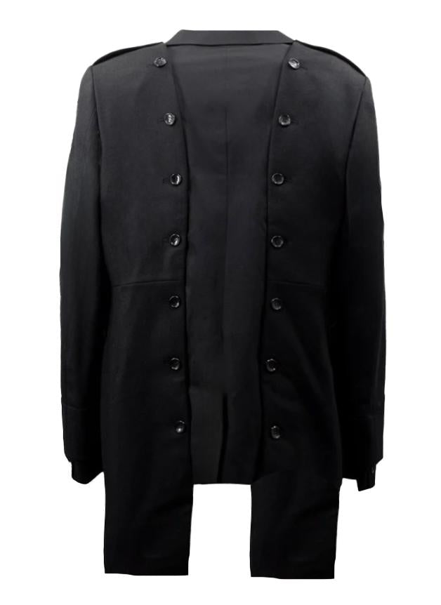 Blazer asimmetrico monopetto in nero Comme des Garçons Homme Plus - uomo 