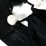 Top bikini in nero Magda butrym - donna 