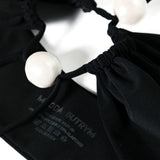 Top bikini in nero Magda butrym - donna 