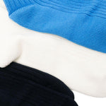 Confezione da tre calzini in misto cotone ricamati multicolore Shushu/Tong - unisex 