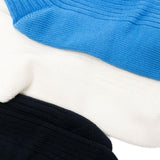 Confezione da tre calzini in misto cotone ricamati multicolore Shushu/Tong - unisex 