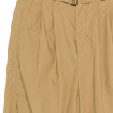 Pantaloni con cintura e pieghe in beige Soeur - donna 