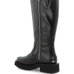 Stivali con fibbia in nero Ganni - donna 