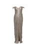 Abito susie con scollo a cuore in argento Maria lucia hohan - donna