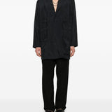 Cappotto con tasche in nero Yohji yamamoto - uomo 