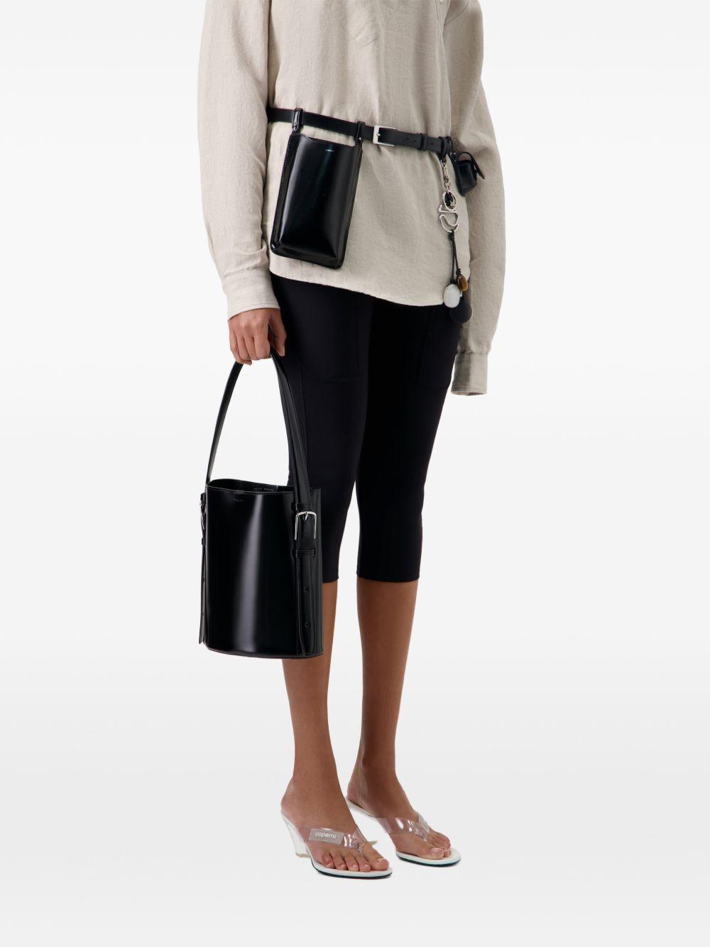 Borsa a mano ergonomical piccola in nero Coperni - donna 