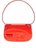 Borsa a spalla 1 dr trasparente in arancione Diesel - donna