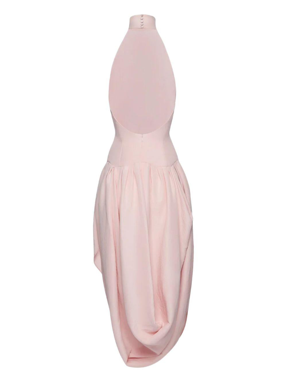 Abito con gonna drappeggiata in rosa Magda butrym - donna 