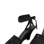 Espadrilles The High con zeppa in nero Jacquemus - donna 