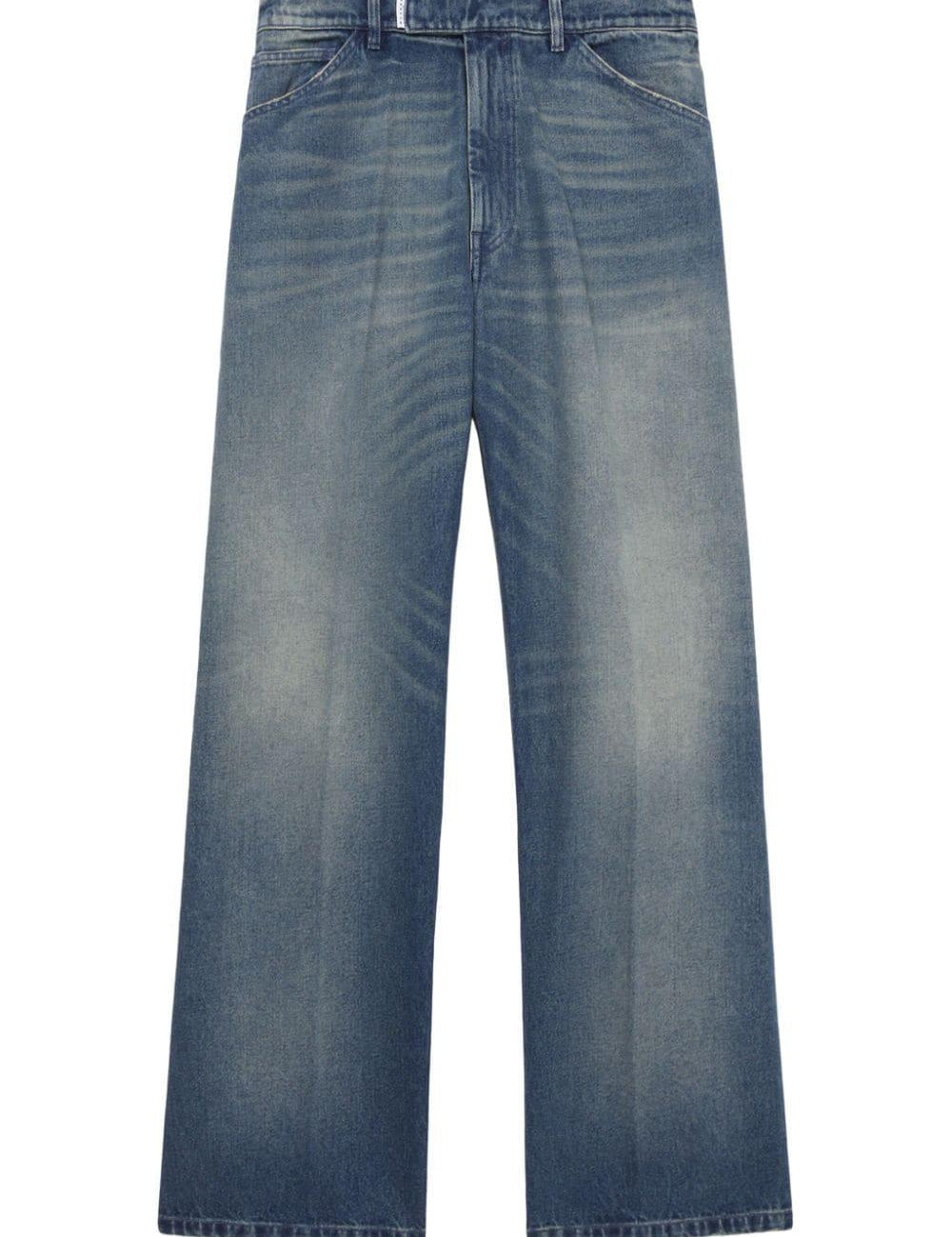 Jeans dritti in blu Random identities - uomo 