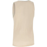Top a coste ricamato in beige Drole de monsieur - uomo 