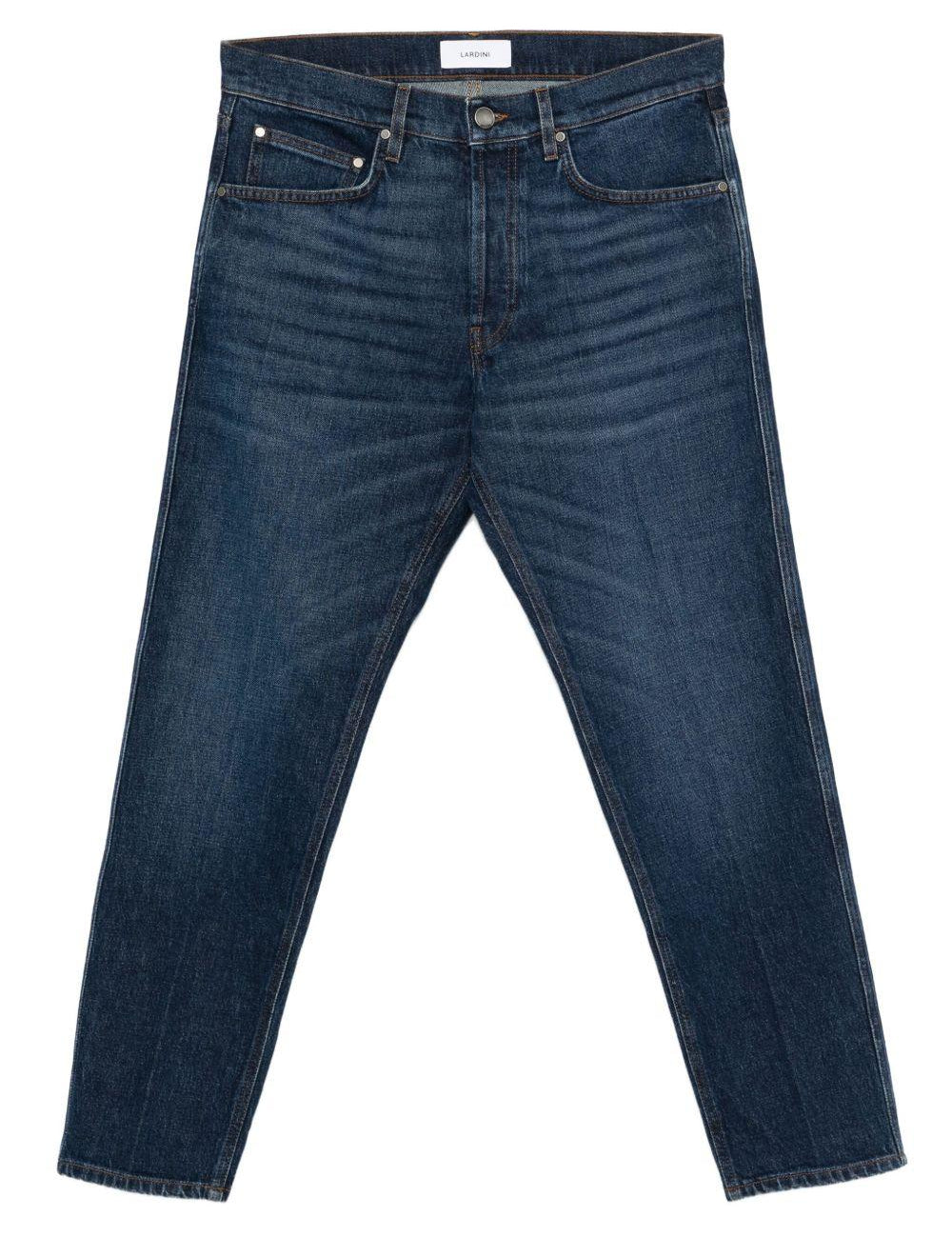 Jeans con passanti per cintura in blu Lardini - uomo 