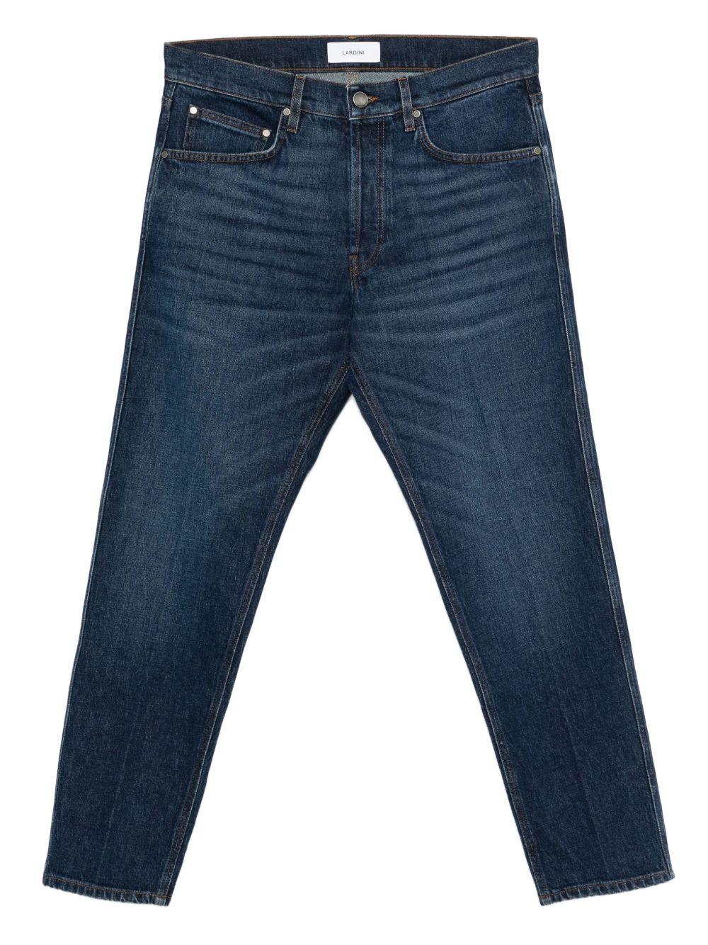 Jeans con passanti per cintura in blu Lardini - uomo 